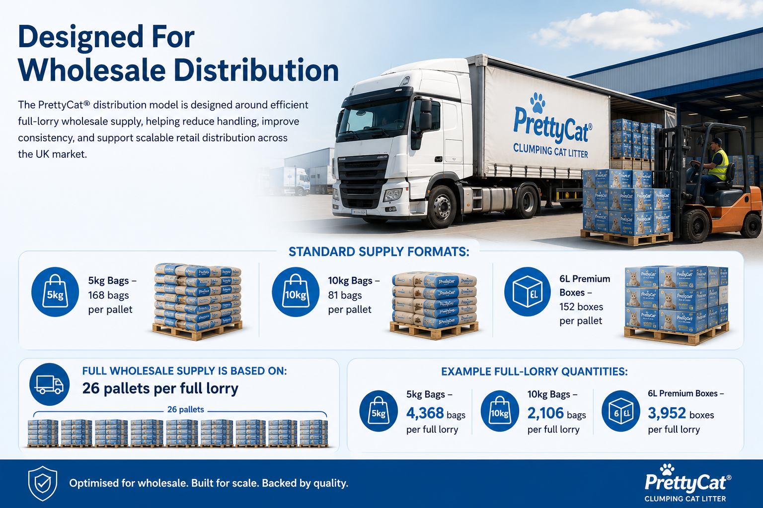 Designed For Wholesale Distribution